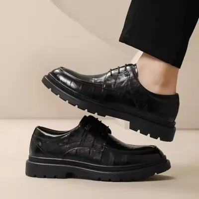 NEW LEATHER CASUAL MEN'S SHOES